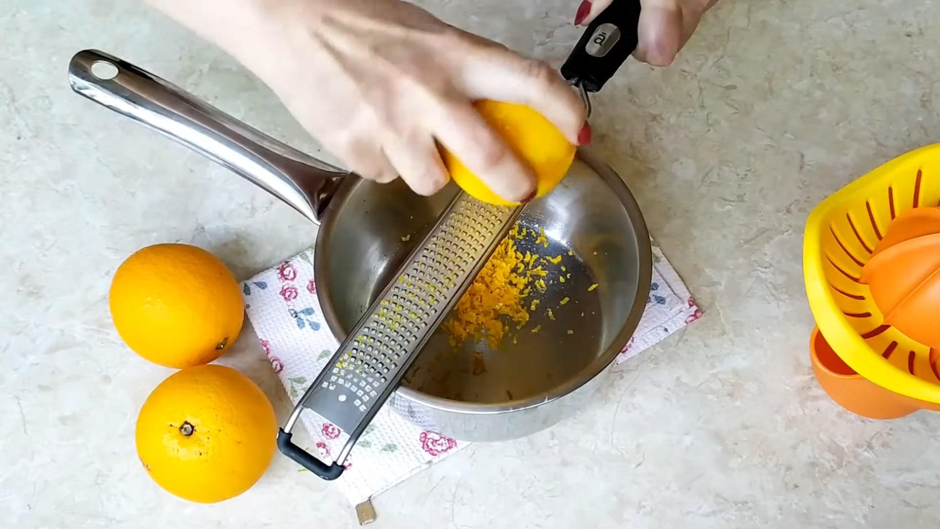 Апельсиновое мороженое - шаг 1