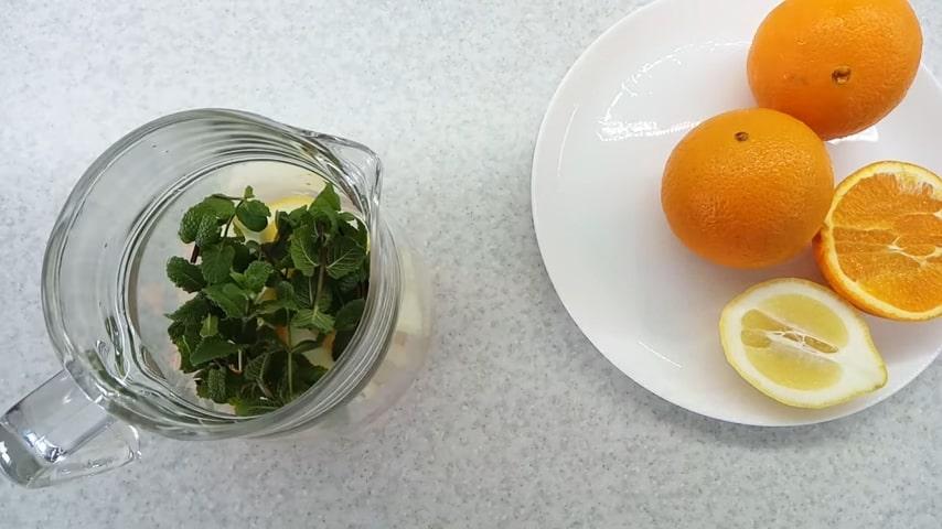 Лимонад из апельсинов, лимона и мяты - шаг 4