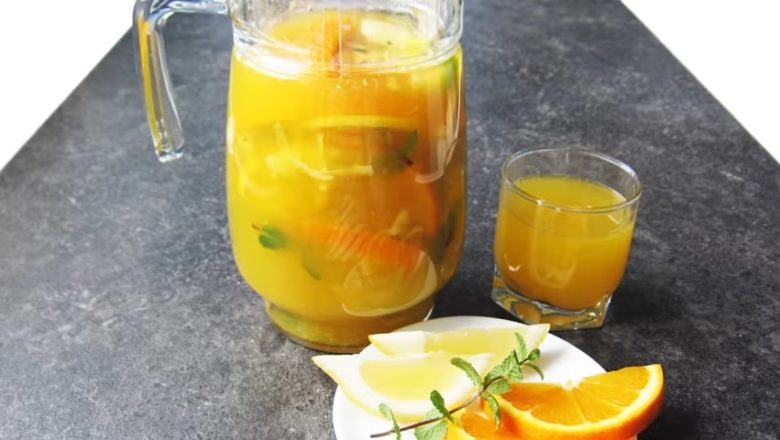 Лимонад из апельсинов, лимона и мяты - шаг 8