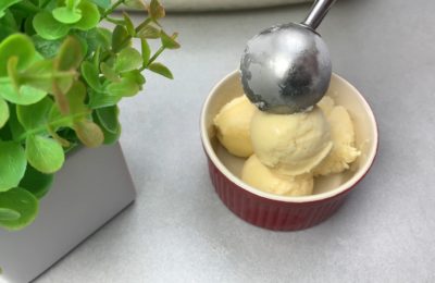 Домашнее мороженое из козьего молока - фото