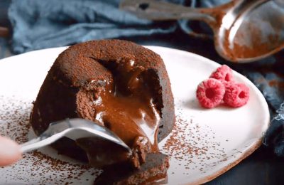 Шоколадный фондан: пошаговый рецепт