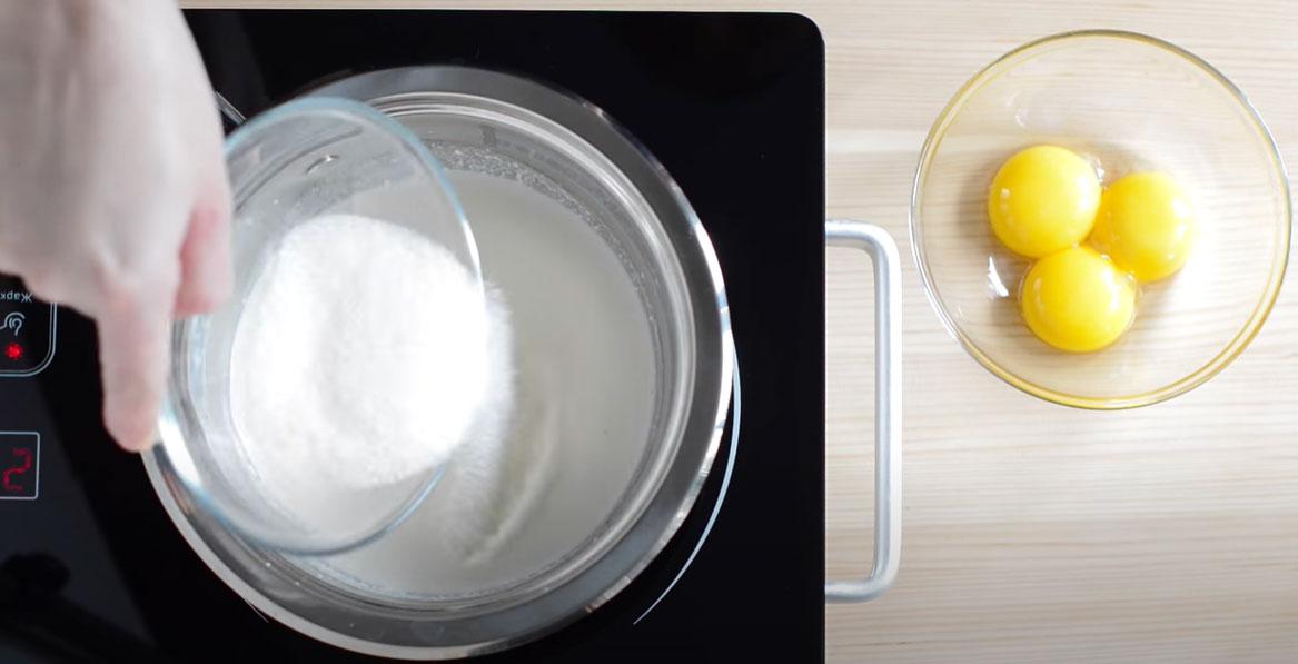 Пошаговый рецепт крема Англез - шаг 3