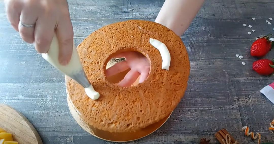 Торт Цифра, медовик с кремом чиз - пошаговый рецепт - шаг 27
