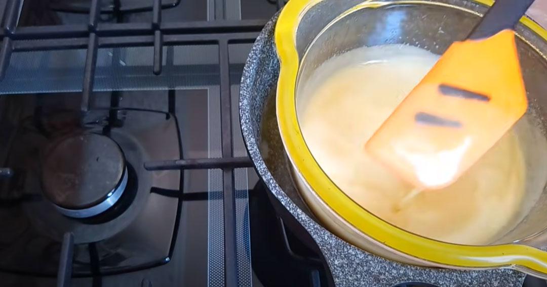 Торт Цифра, медовик с кремом чиз - пошаговый рецепт - шаг 5
