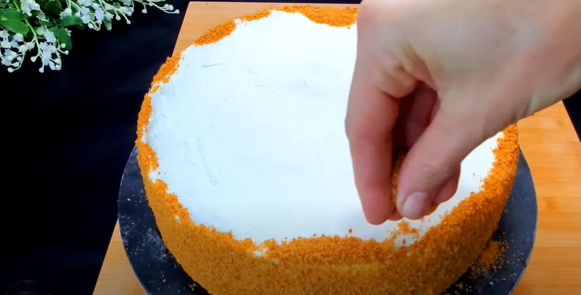 Торт медовик "Рыжик" пошаговая инструкция приготовления - шаг 24
