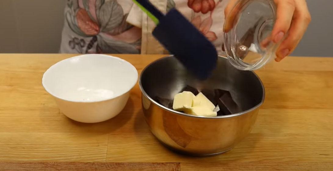 Пошаговый рецепт приготовления печенья "Брауни" - шаг 1