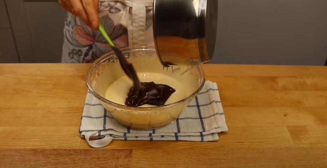 Пошаговый рецепт приготовления печенья "Брауни" - шаг 6