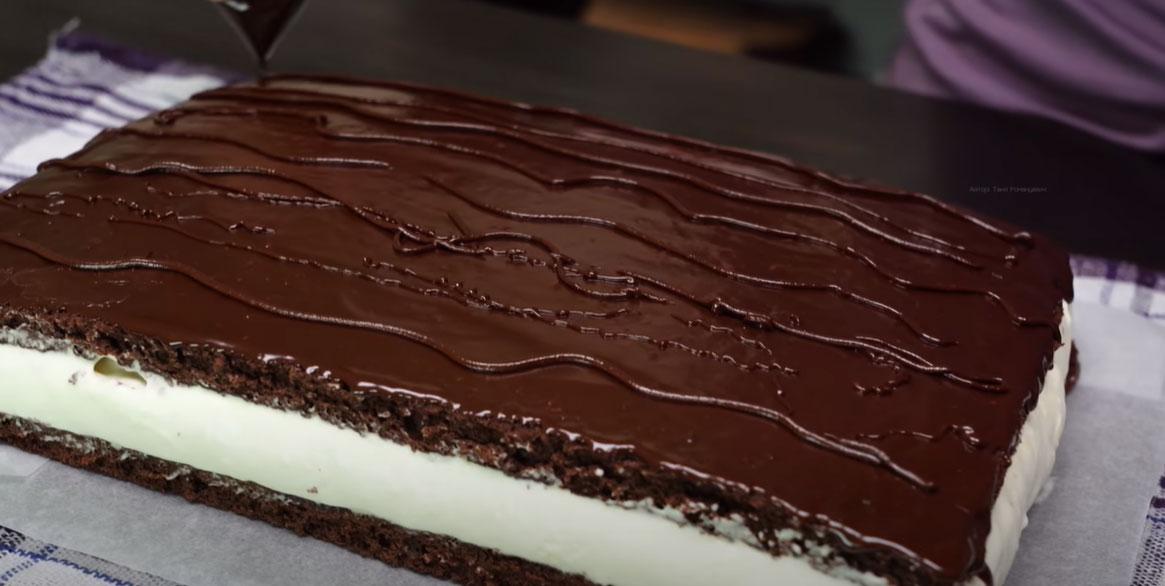 Шоколадный торт киндер молочный ломтик со сгущенкой