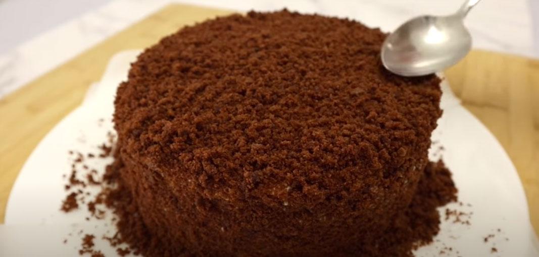 Пошаговый рецепт приготовления торта "Черный принц" - шаг 19
