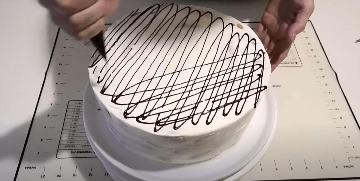Пошаговый рецепт торта "дамские пальчики" - шаг 20