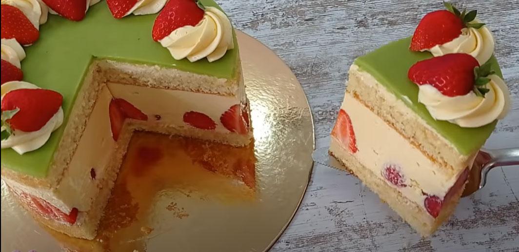 Фрезье – французский торт