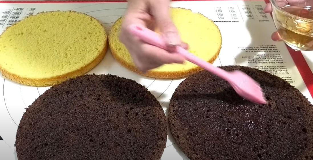 Пошаговый рецепт торта "Золотой ключик" - шаг 10