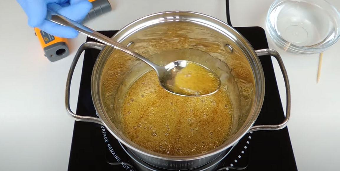 Пошаговый рецепт медовой карамели - шаг 3
