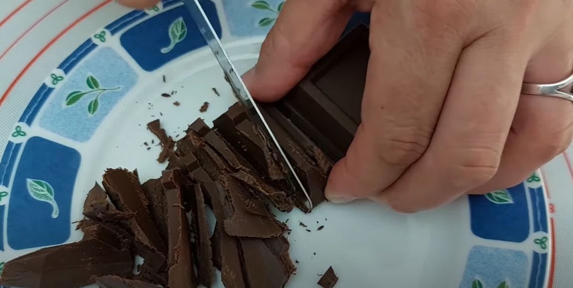 Пошаговое приготовление шоколадной глазури - шаг 1