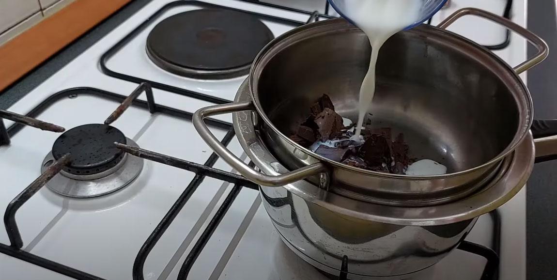 Пошаговое приготовление шоколадной глазури - шаг 3