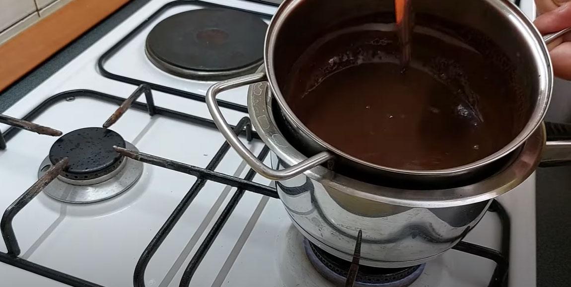 Пошаговое приготовление шоколадной глазури - шаг 4