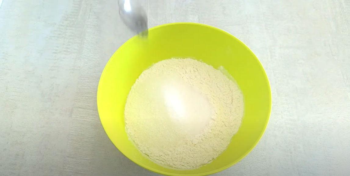 Пошаговый рецепт галеты с персиком - шаг 1