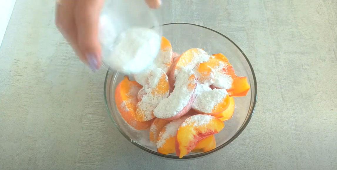 Пошаговый рецепт галеты с персиком - шаг 8